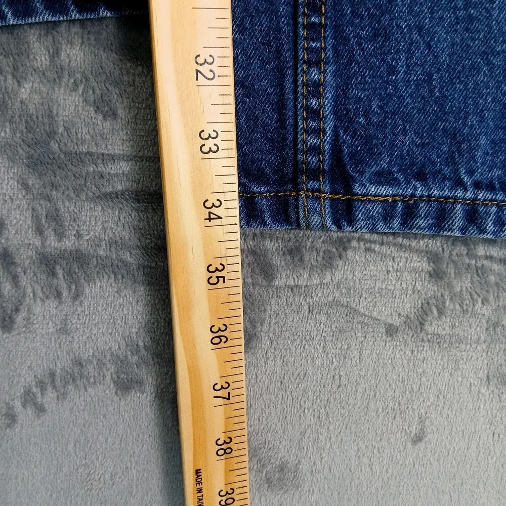 Red Head Jeans Mens 37x34 Blue Denim Straight Leg Zip‎ Fly 5 Pocket Classic